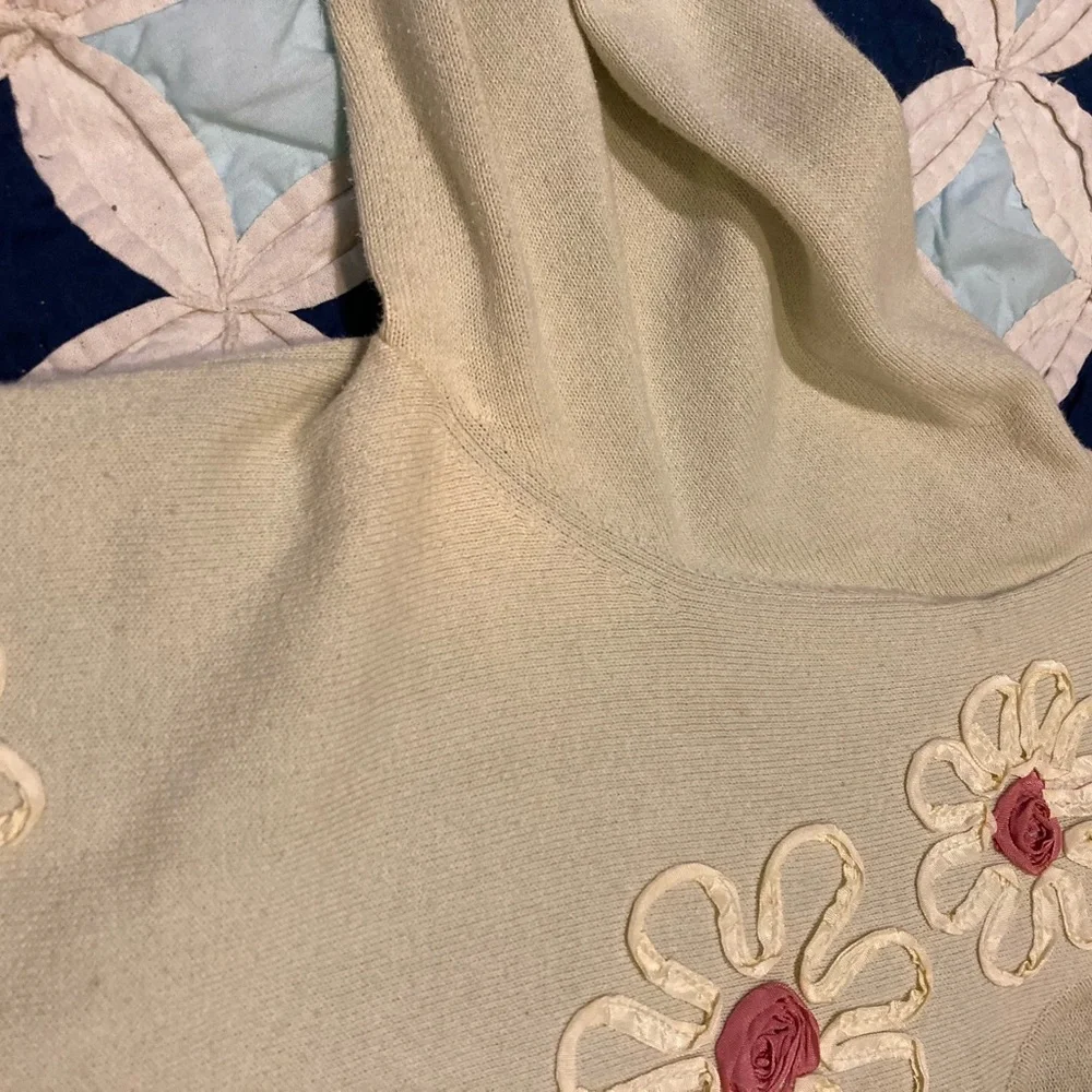 vintage HWR, Anthropologie cardigan, sz.L ( M? see measurements) - Picture 4 of 7